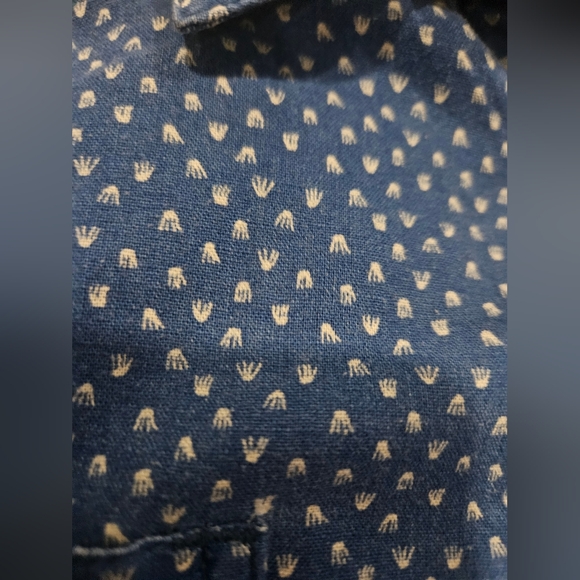 Patagonia Men's Blue Short Sleeve Button Down Shirt XXL - Picture 5 of 6